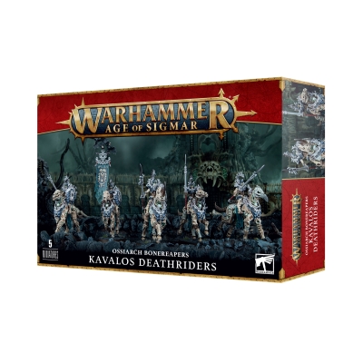 Tanie figurki Ossiarch Bonereapers Kavalos Deathriders z Games Workshop